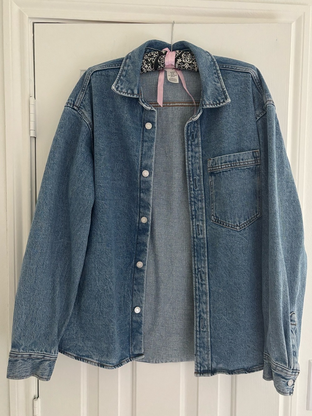 H&M Blue Denim Jacket Medium